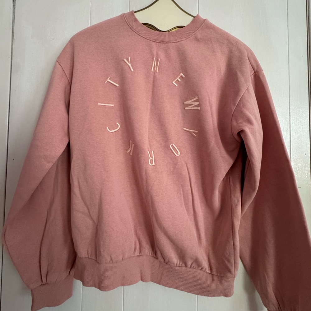 H&M Dusty Pink Crewneck Sweater